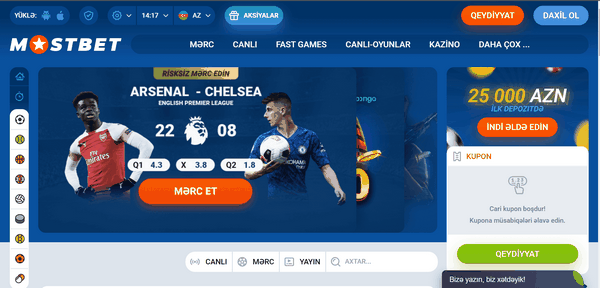 Mostbet: ?dman Bahisl?ri Böyük Oynama v? Qazan